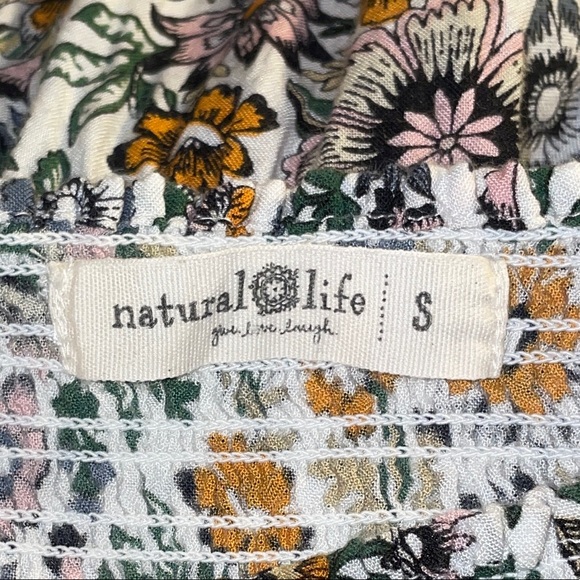 Natural Life Floral Cottagecore Prairie Dress Sz Small - Picture 5 of 7